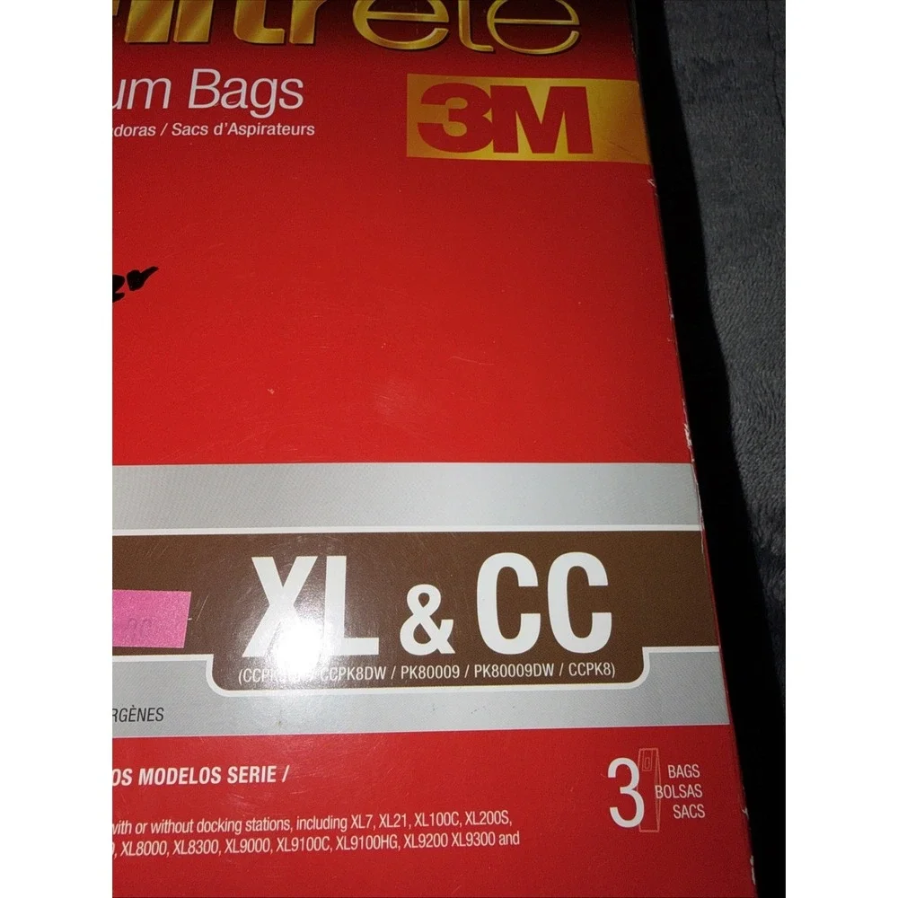 Filtrete Compatible for Oreck XL & CC Allergen Vacuum Bag (3-Pack) 68710A  @51